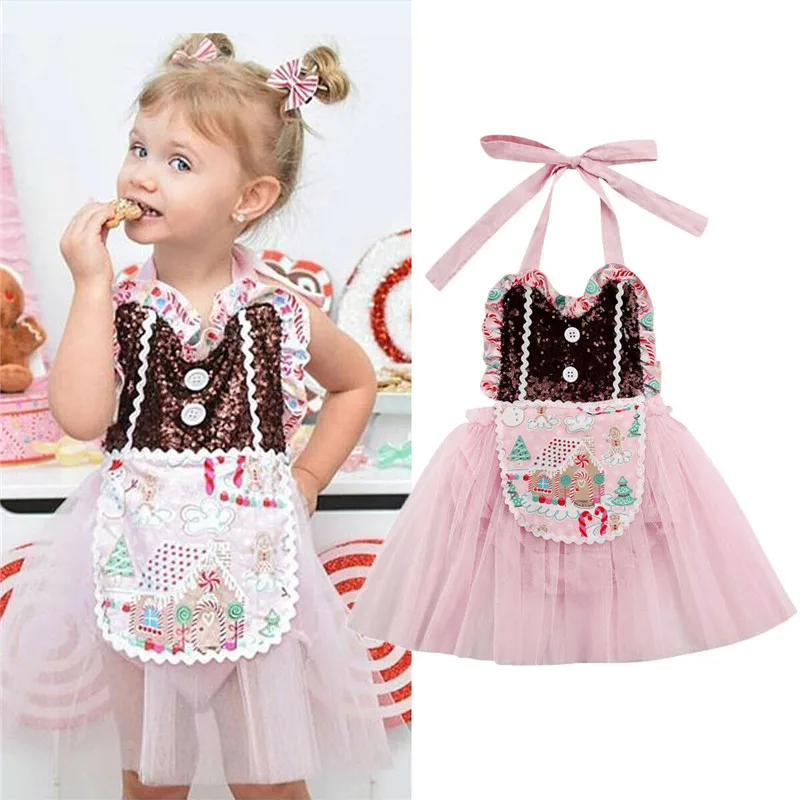 Комбинезон из фатина без рукавов с открытой спиной и блестками для новорожденных