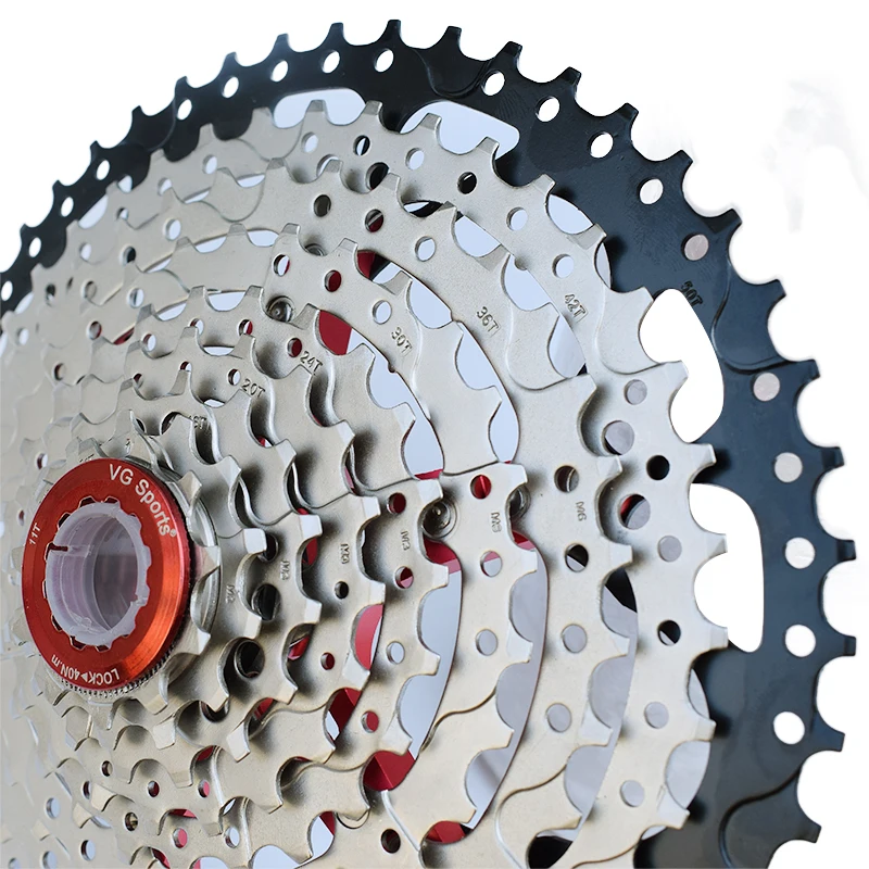 VG Спорт 11 50t 9 скоростей MTB кассета велосипеда свободное колесо Звездочка cdg S