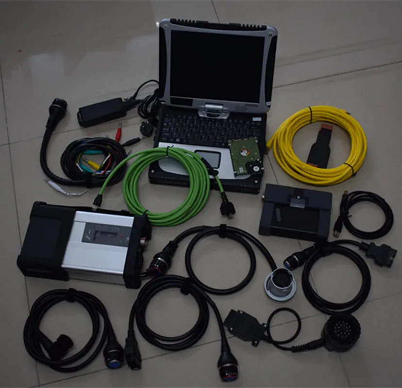 Жесткий диск 2021 3 в 1 ТБ с MB Star C5 для BMW ICOM a2 диагностикой ноутбука автомобиля toughbook