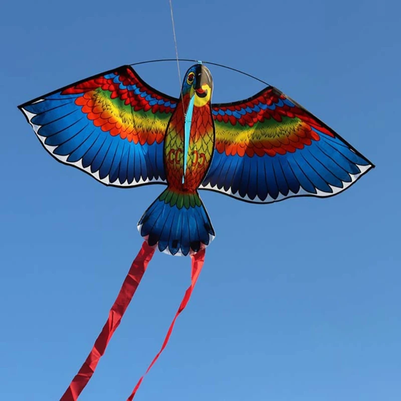 

2021 New Parrot Kite Bird Kites Outdoor Kites Flying Toys Kite For Children Kids