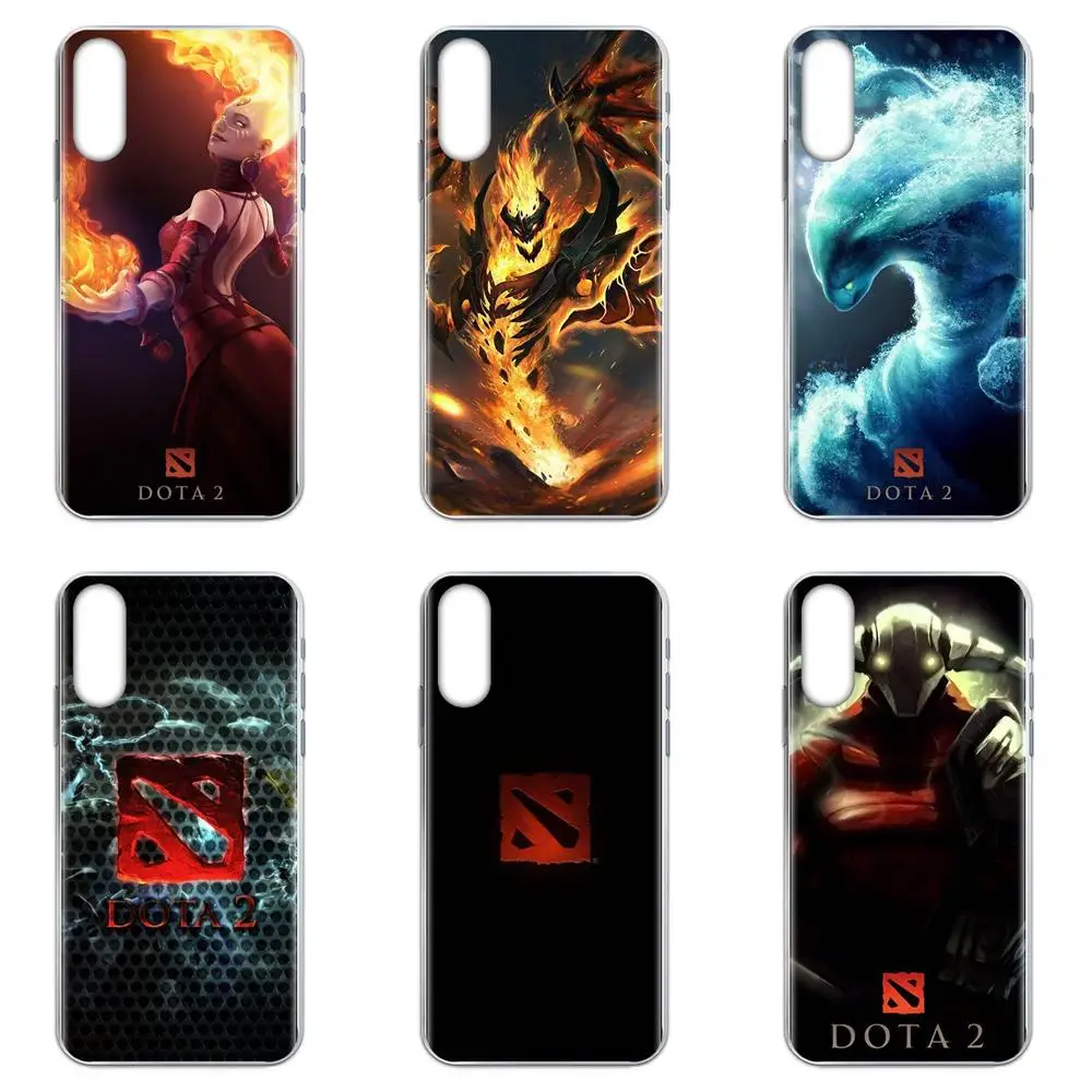 Для HTC U11 Life Capa Plus U 11 U12 мягкий прозрачный чехол с логотипом Dota 2|Бамперы| |