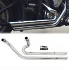 Выхлопная труба со съемным глушителем для мотоцикла Kawasaki Vulcan 900 S EN900, VN900, S900, все годы
