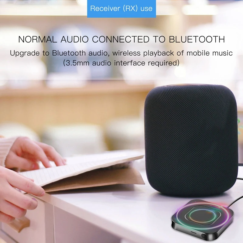 Bluetooth 5 0 o приемник передатчик AUX RCA 3 мм USB музыка стерео Беспроводные адаптеры для