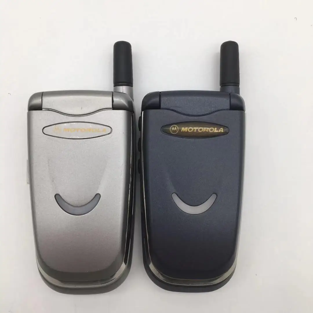motorola v8088 refurbished original unlocked cellphone 96x64 pixels flip 500mah mobile phone one year warranty free shipping free global shipping