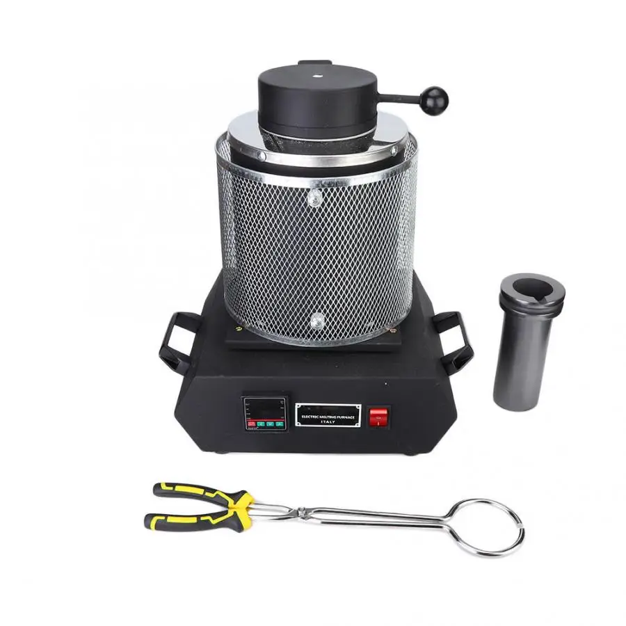 Профессиональная 2 кг электрическая плавильная печь термостойкая Золотая