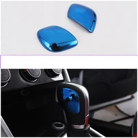 stainless steel car gear lever post shift knob trims for volkswagen touran 2016 2017 2018 2019 2020 2021 2022 r line accessories