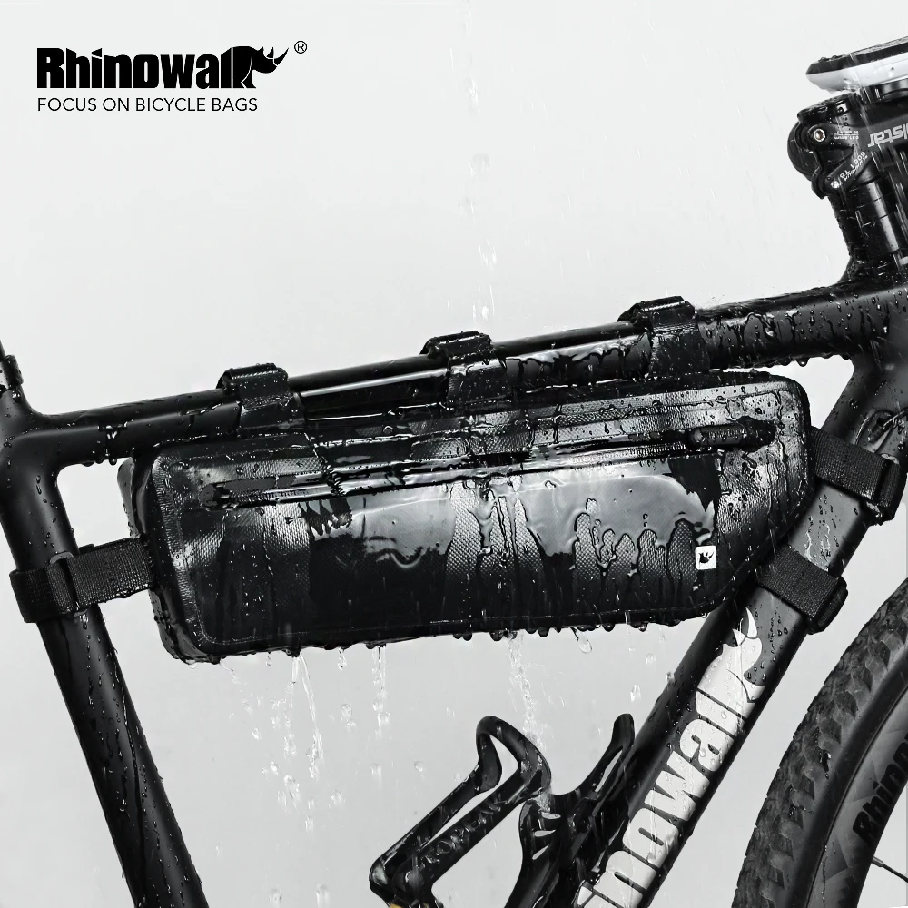 

Rhinowalk Bicycle Bag Front Tube Frame Bag 2.5L Waterproof Bags Triangle Frame Holder Bycicle Accessories Bolsa de bicicleta