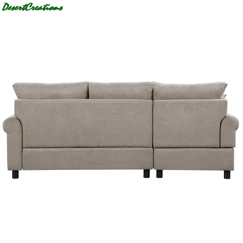 

Sectional Sofa CouchL-Shaped Couch For Small Space