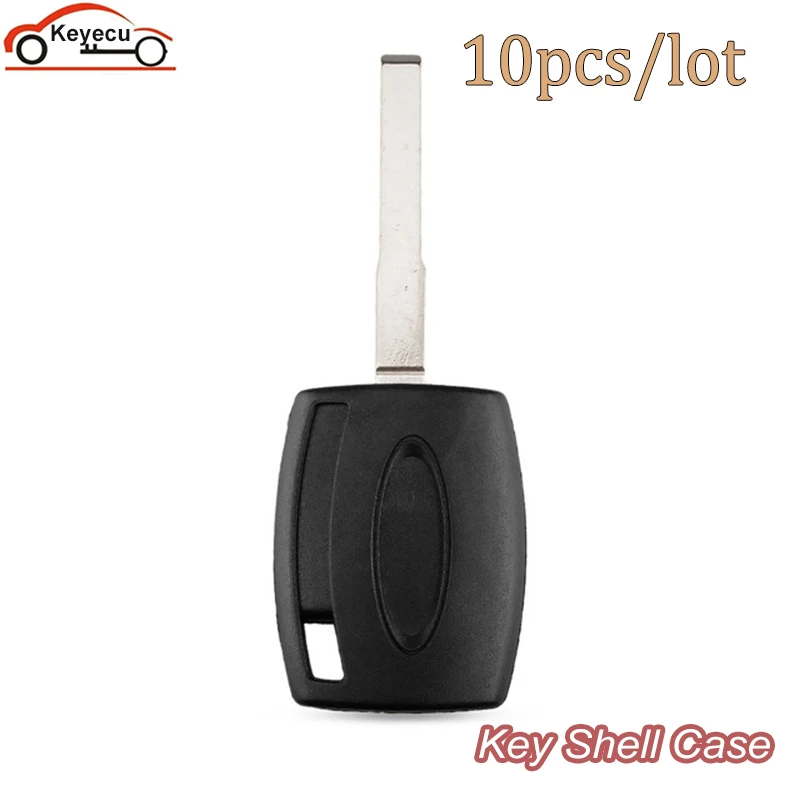 Чехол для ключа-транспондера KEYECU 10x Ford Fiesta Mondeo Focus C-Max S-Max Galaxy Kuga чехол зажигания HU101
