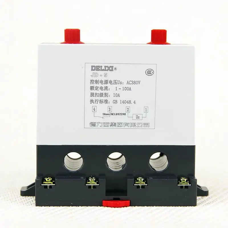DELIXI JD-5 1-100A (0.5-50KW) AC380V 220V MotoRrelay Motor Integrated Protection JD-5B 1-80A (0.5-40KW) 380V | Обустройство дома