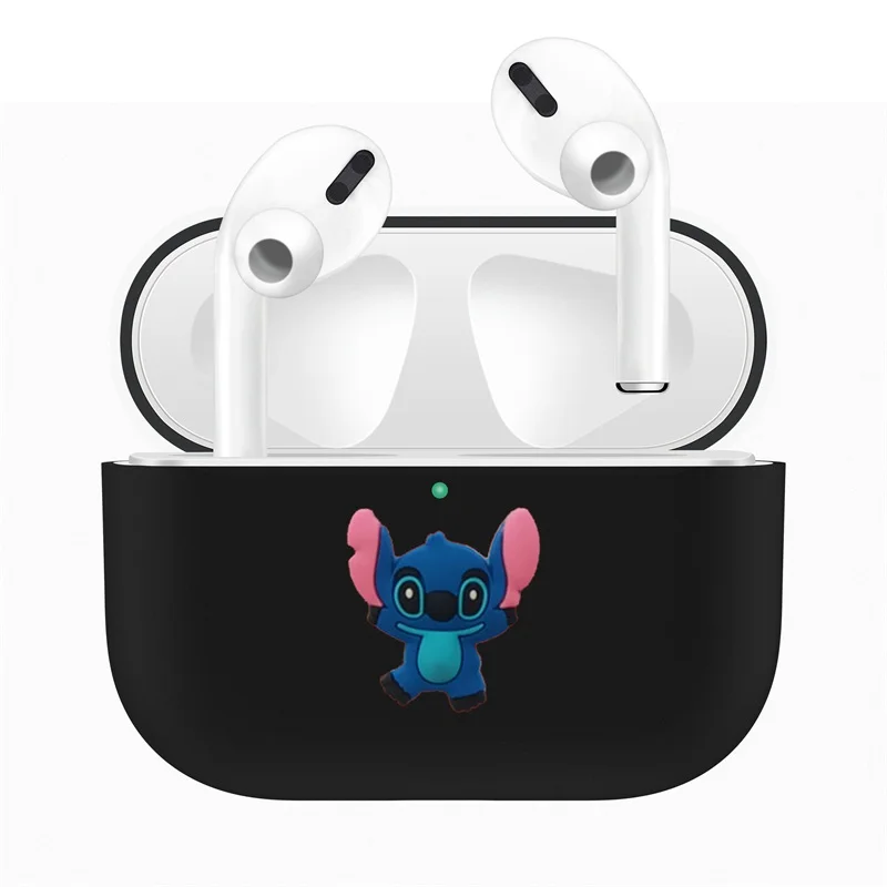 Black 7 Для Apple AirPods Pro Чехол для замены ТПУ милый защитный чехол для AirPods 3 беспроводной Bluetooth наушники протектор рукав - Color: Black 7