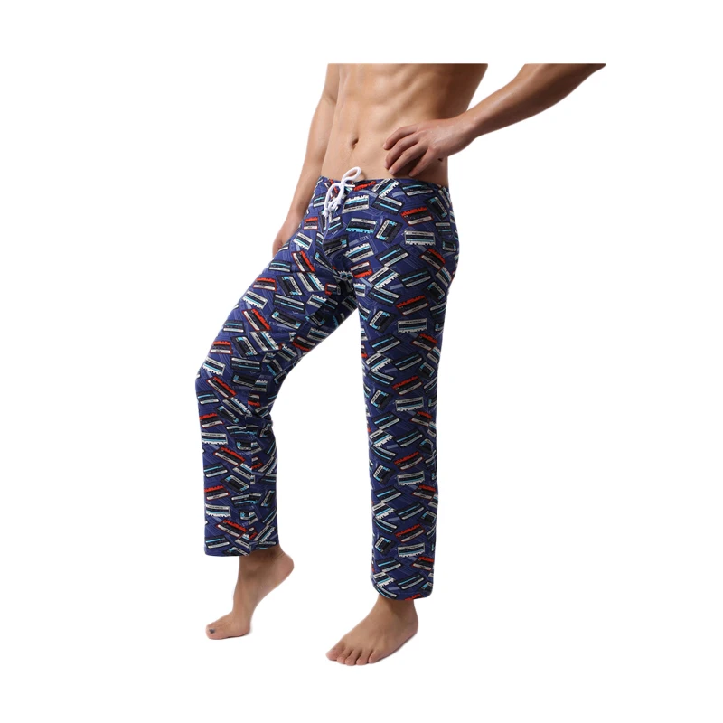 Men's Long Johns Underwear Fashion Men Casual Home Long Johns Loose Male Thermal Underwear  Warm Male Leggings Pants