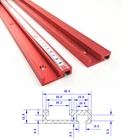 Стандартная Алюминиевая Т-образная пила шириной 45 мм, электрическая циркулярная пила для стола, аксессуары для деревообработки, 400600800 мм, только желоб без шкалы