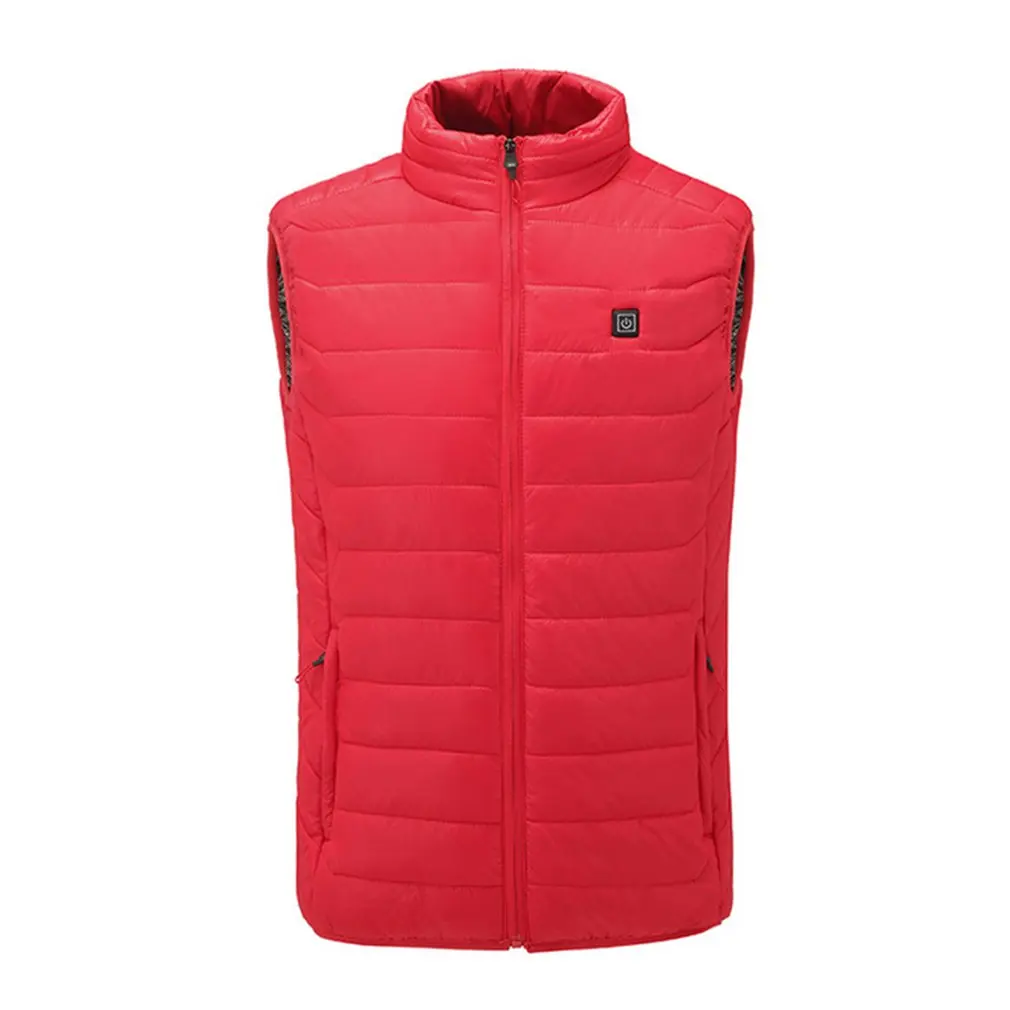 

USB Heater Hunting Vest Heated Jacket Heating Winter Clothes Women Men Thermal Outdoor Sleeveless Coats Hiking Climbing