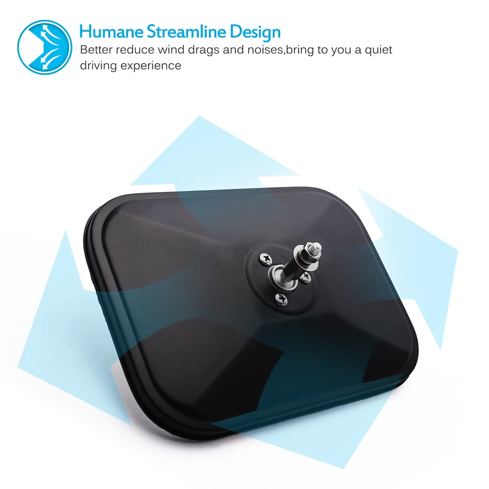 Регулируемые болтовые зеркала MICTUNING для наружных дверных петель 4x4 Jeep Wrangler JK 2007 2017