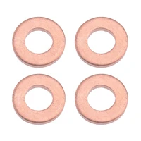 car fuel injector seal washer o ring set for citroen peugeot 6c1q 6k780 ab auto valve cover fuel repair replace kit parts