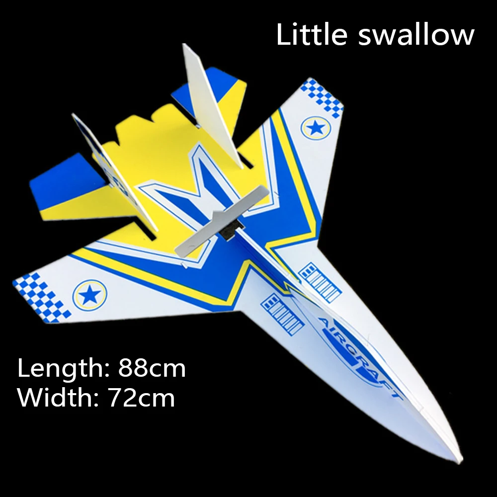 little swallow Детская игрушка с дистанционным управлением, волшебная доска, цветная печать, устойчивая к лету модель Su 27, игрушки для спорта на открытом воздухе 000100 - Цвет: little swallow