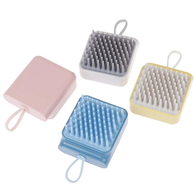 

Силиконовая расческа для мытья волос и тела