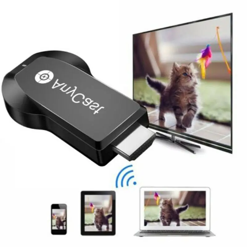 Wi-Fi дисплей приемник AnyCast M2 Plus ключ Airplay Miracast HDMI tv DLNA 1080P