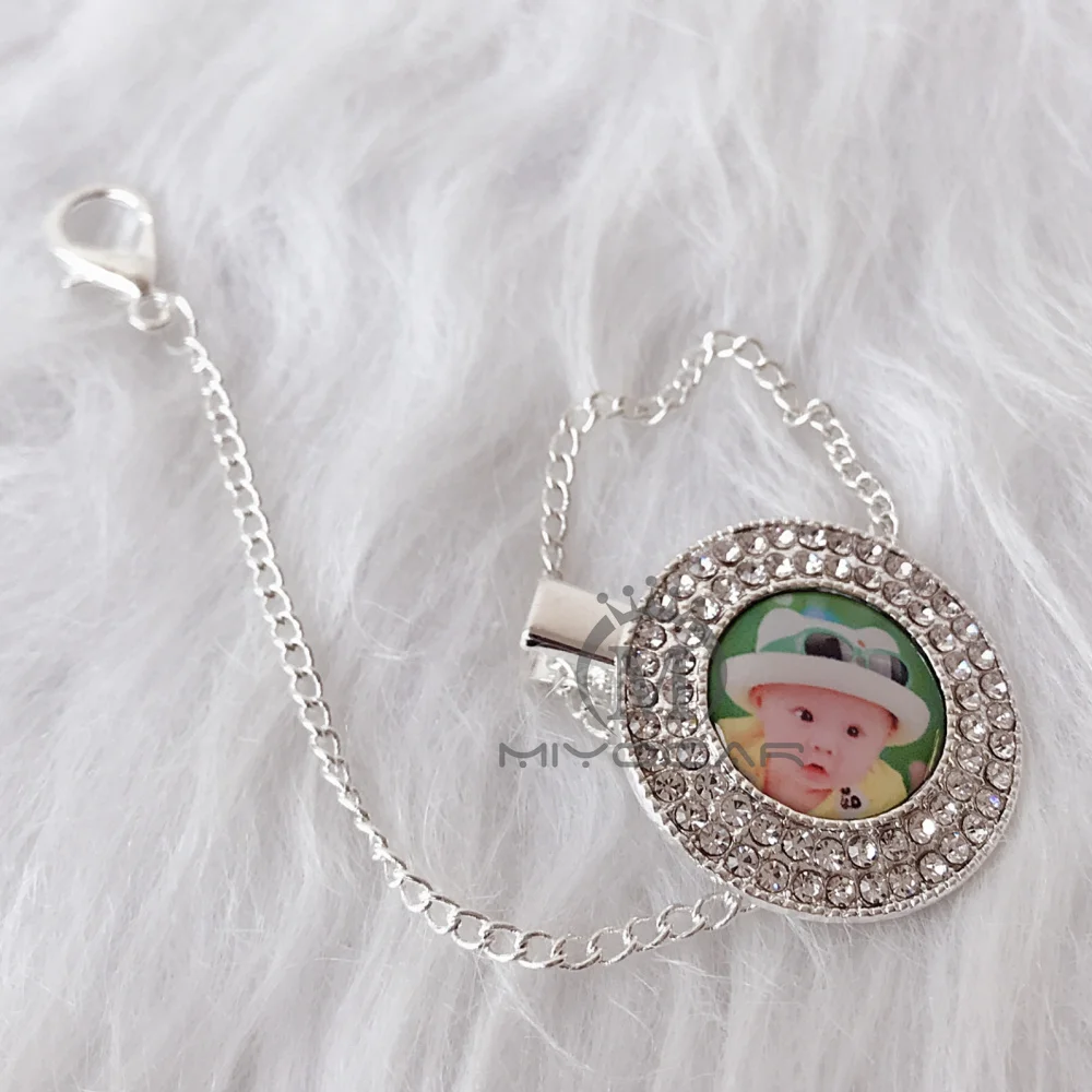 Побрякушка с любым именем фото может сделать соску клипса держатель для пустышки