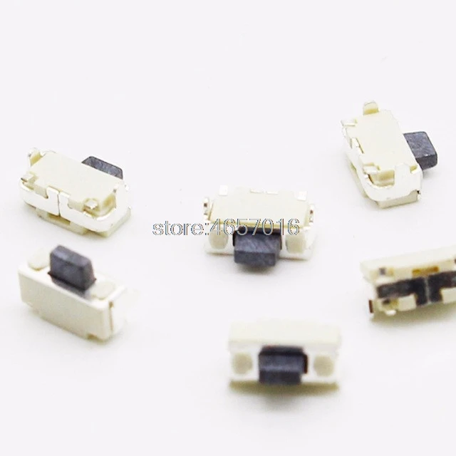 (50 шт./партия) 2x4x3 5 мм тактовый переключатель micro SMD боковой кнопочный MP3 MP4 MP5 для