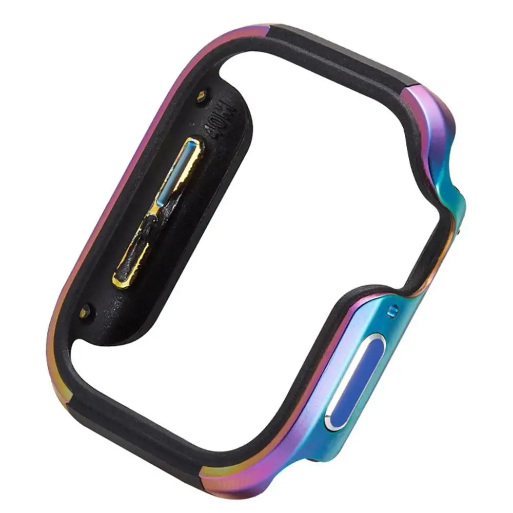 Для Apple Watch металлический защитный корпус подходит для 5 поколения алюминиевый