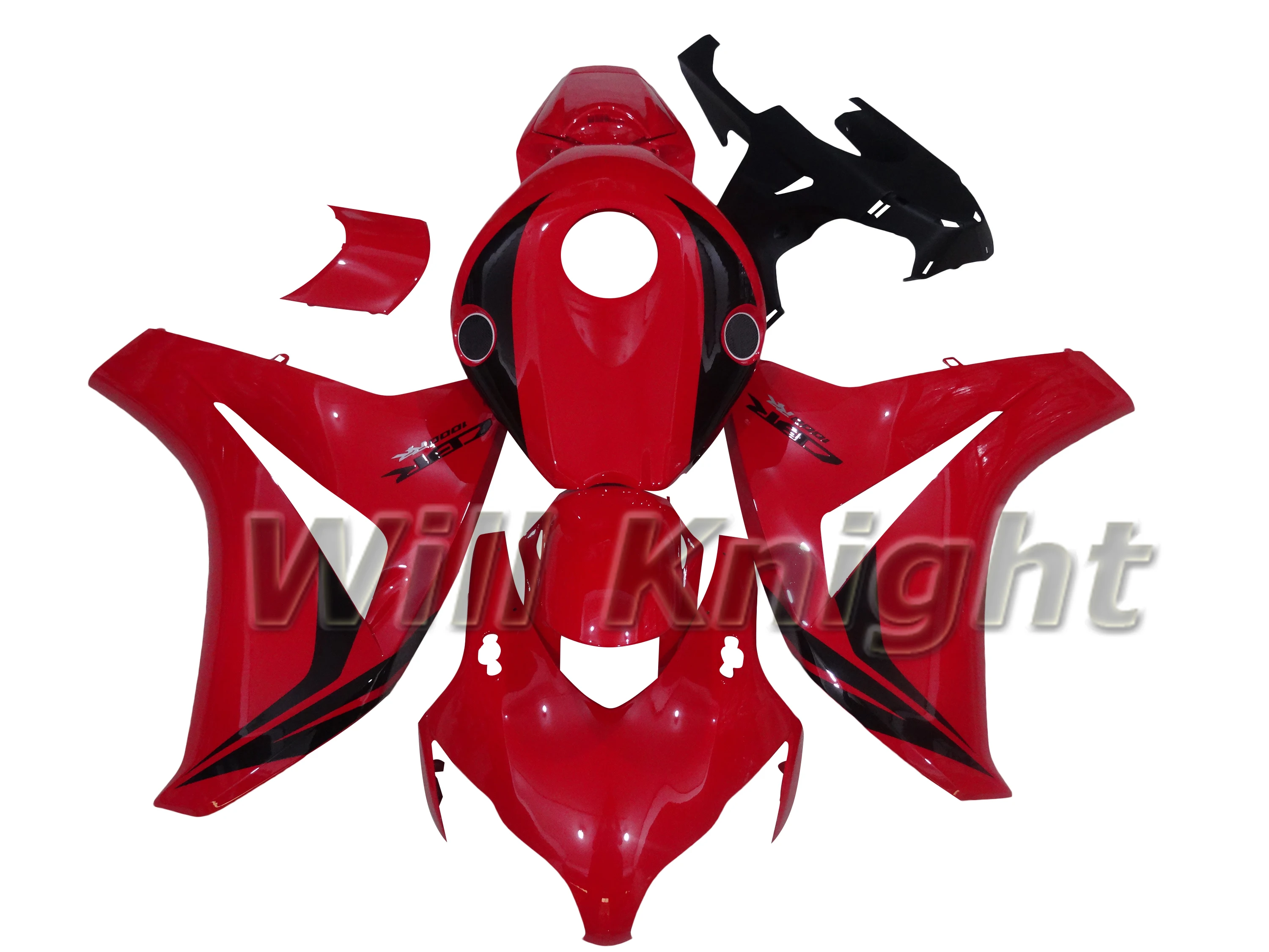 

Для Honda CBR1000 RR 2008 2009 2010 2011 комплекты обтекателей корпуса ABS инъекция глянцевый красный черный чехол