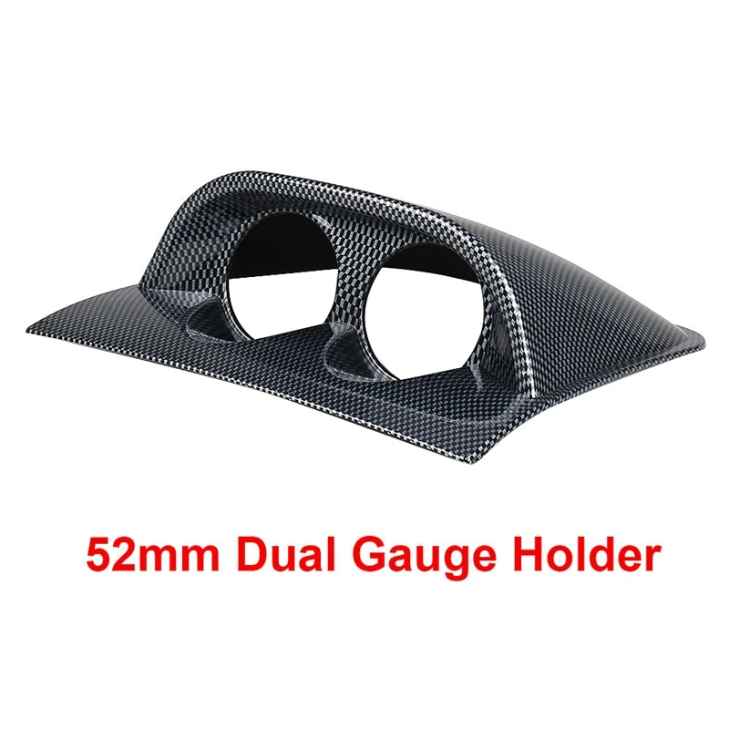Новый 2 дюймовый 52 мм автомобильный двойной измерительный прибор Pod отверстие