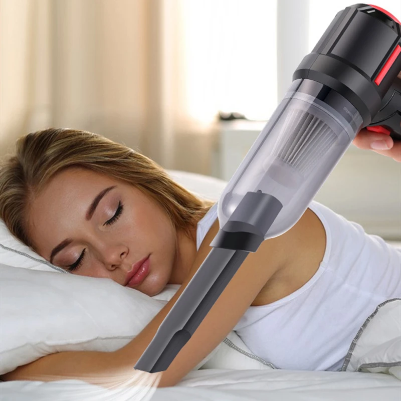 

6000Pa 4-in-1 Portable Cordless Handheld Auto Vacuum 120W Powerful Home Car Air Duster Mini Wireless Cleaner Air Blower
