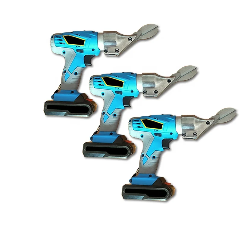 

Handgun type diamond net pneumatic scissors