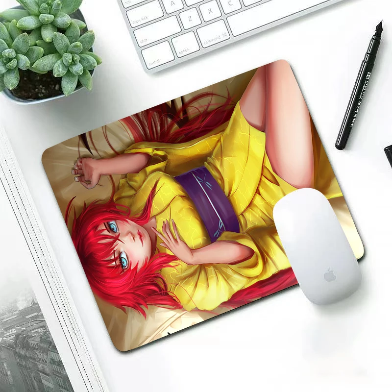

Luxury high school dxd Sexy lovely wear-resisting small 22x18cm office leisure edge anti slip washable laptop game mouse pad