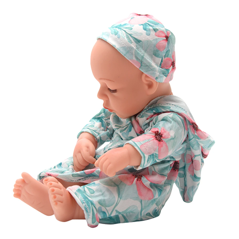 

10inch Soft Vinyl Gift Toys With Clothes Reborn Baby Doll Sleeping Fall Resistant Simulation Closed Eyes Lovely Lifelike Newborn