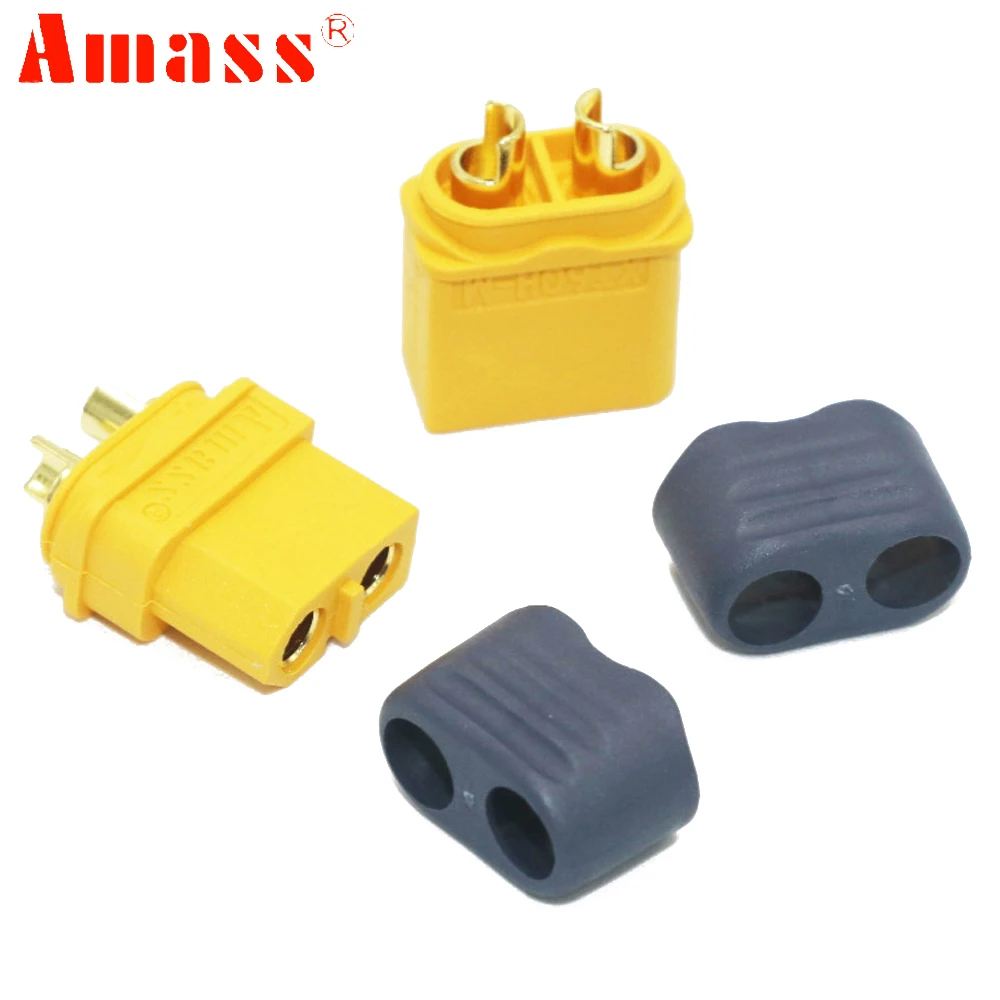 xt60 разъемы 5 паралот amass xt60 разъем