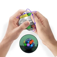 torshn puzzle improve brain health fun mind tickling health decompression kid toy rotating magic bean fingertip cube gyro