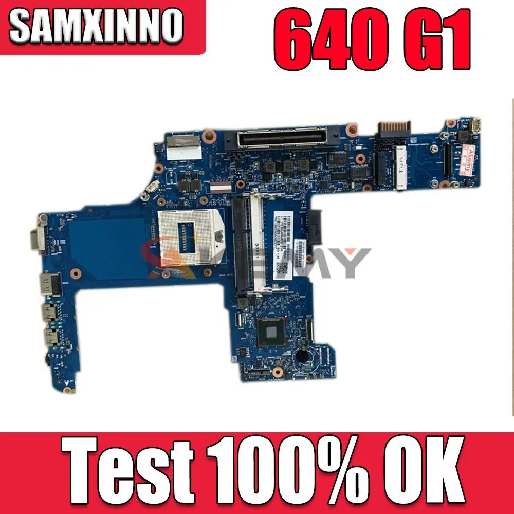 

Материнская плата для ноутбука HP 640 G1 744007-601 744007-001 944009-001 PGA947 6050A2566302-MB-A04 материнская плата 100% протестирована Быстрая доставка