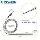 Цифровой термометр для гриля, термометр для барбекю, из нержавеющей стали, только для термометра Inkbird IBT-4XS