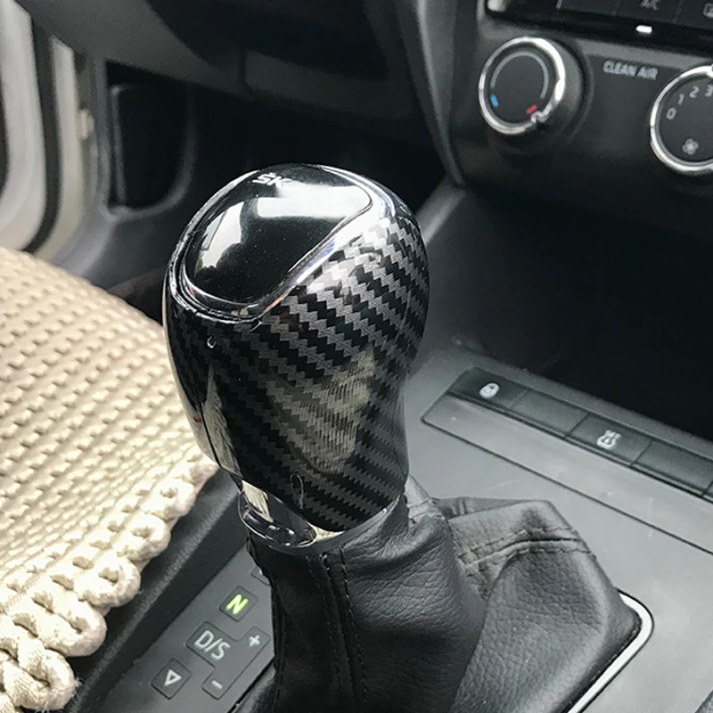 Декоративная накладка на головку переключения передач из АБС-материала для Skoda