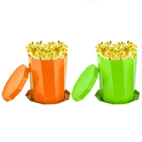 bean sprouts jar plastic screen sprouting strainer seed germination cover jarfor growing bean broccoli alfalfa salad sprouts