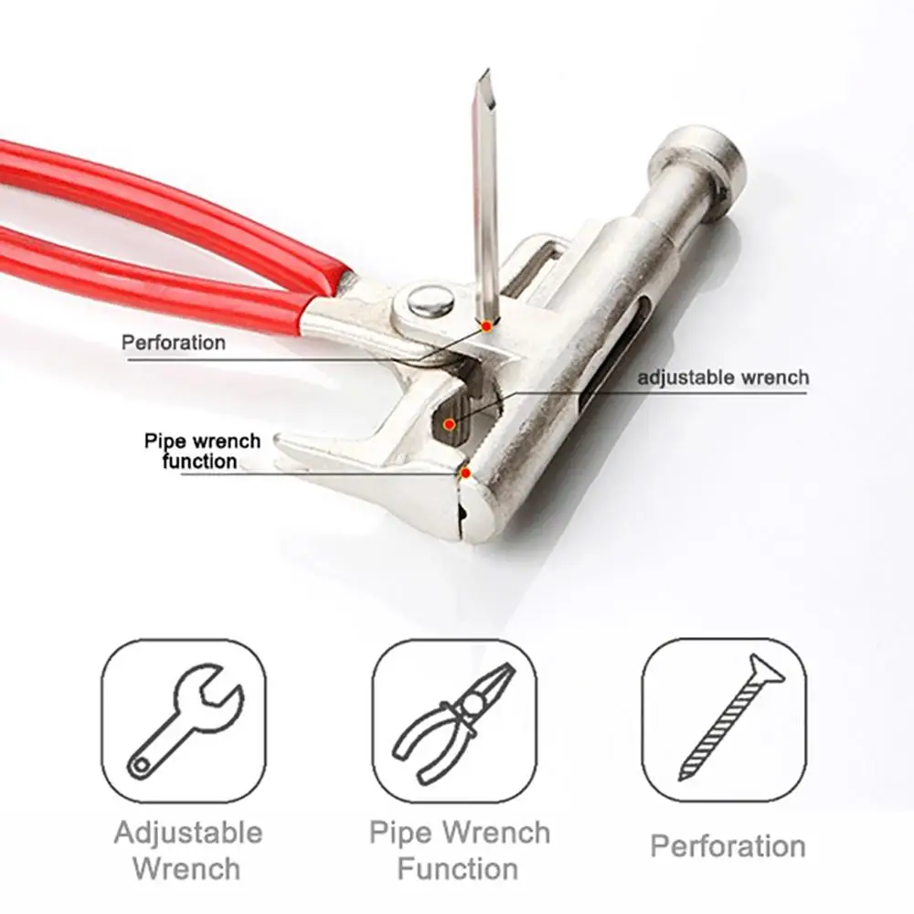 10 в 1 Многофункциональный универсальный молоток отвертка гвоздь пистолет