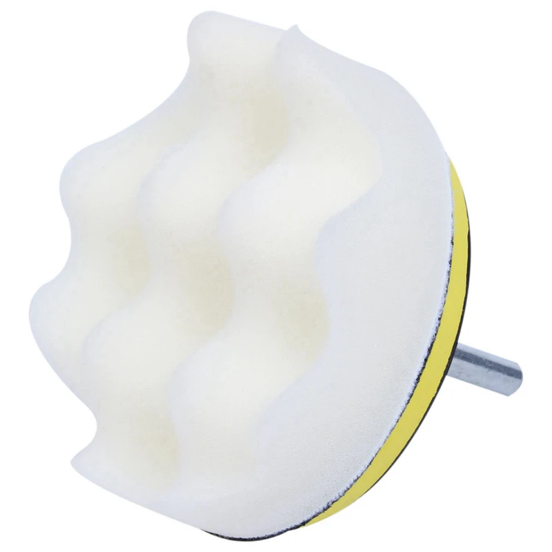 

12X Car Polishers and Buffers Wax Set+M10 Drill Adapter Kit with 4X Microfiber Cleaning Cloth Drying Towel