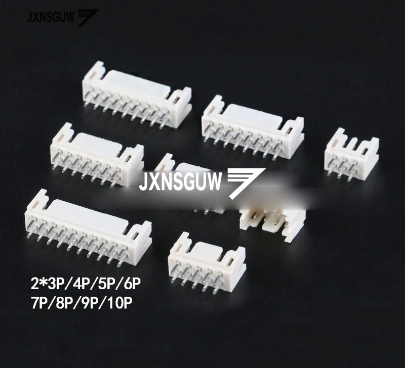 

20PCS PHD2.0 2X3P/2X4P/2X5P/2X6P/2X7P/2X8P/2X9P/2X10P Straight pin 2.0mm pitch connector connector socket