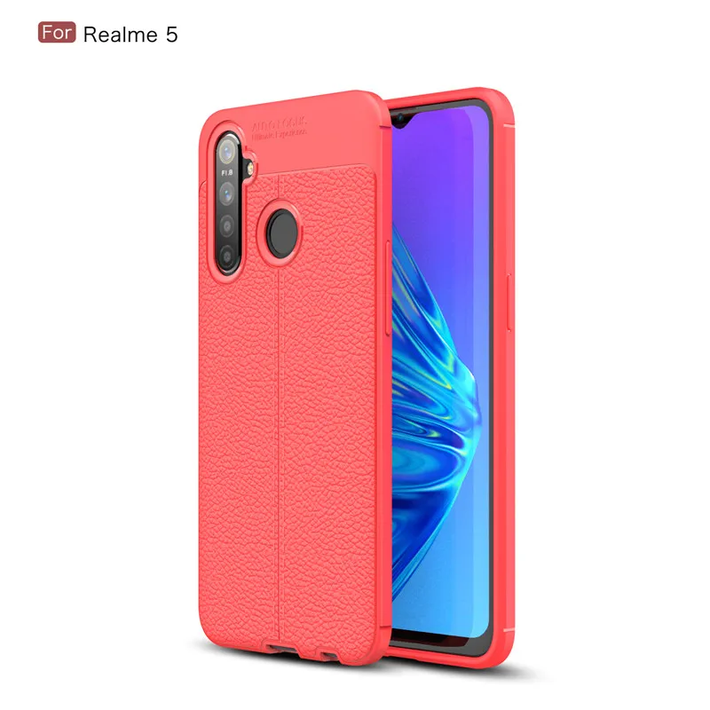 for oppo realme 5 case realme 5i c3 phone bumper soft silicone tpu protective back phone case for oppo realme 5 c3 cover funda free global shipping