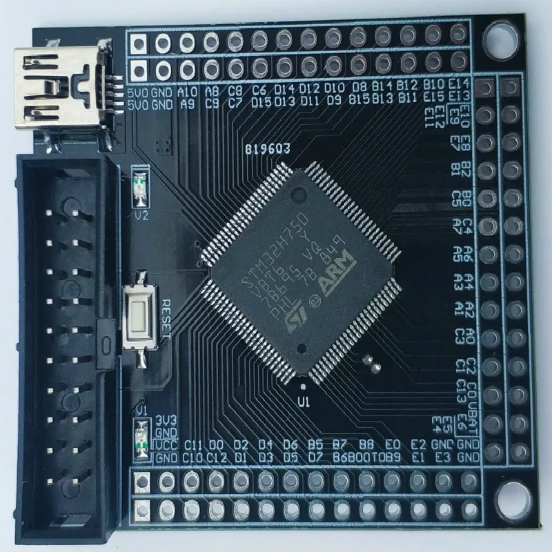 STM32H7 макетная плата STM32H743VIT6 H750VBT6 минимальная системная плата основная плата адаптер