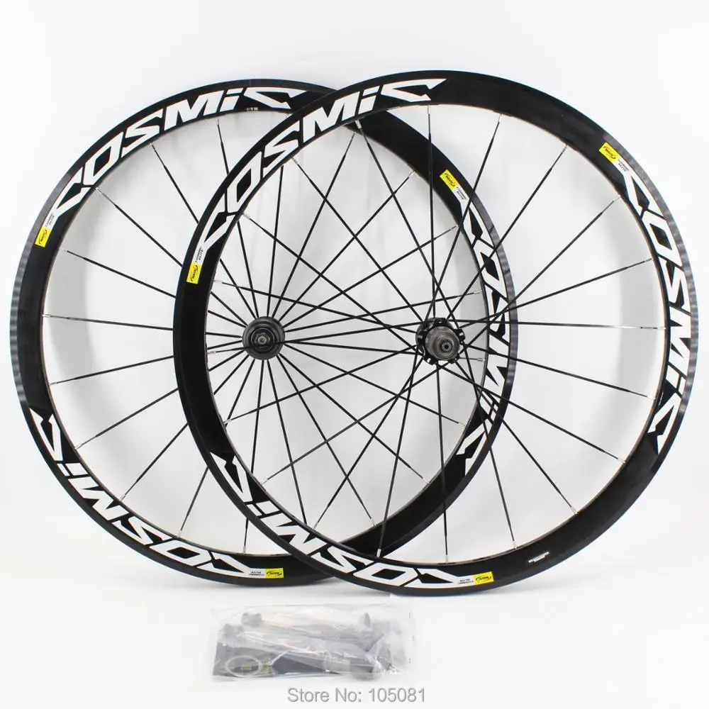 Newest 700C 40mm Road bike 6061 Aluminum alloy bicycle wheelset clincher rims Thru Axle center lock hub for 8/9/10/11S Free ship