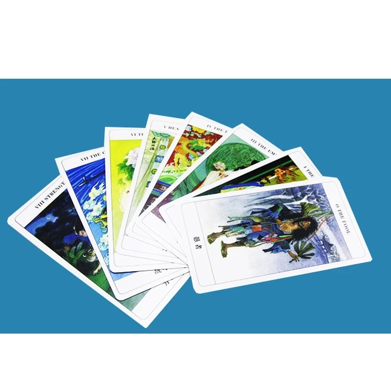 

Chinese Myth Tarot Cards Divination Cards Game 12*7cm Card Chinese/English Version For Family/Friends hot sell