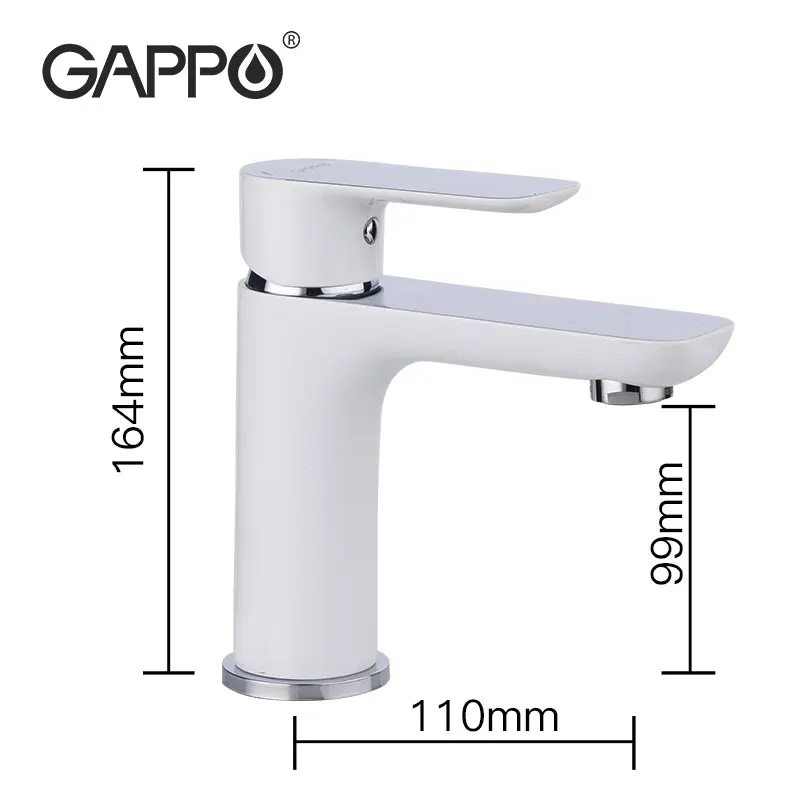 GAPPO Все медные смеситель для раковины G1048 | Строительство и ремонт