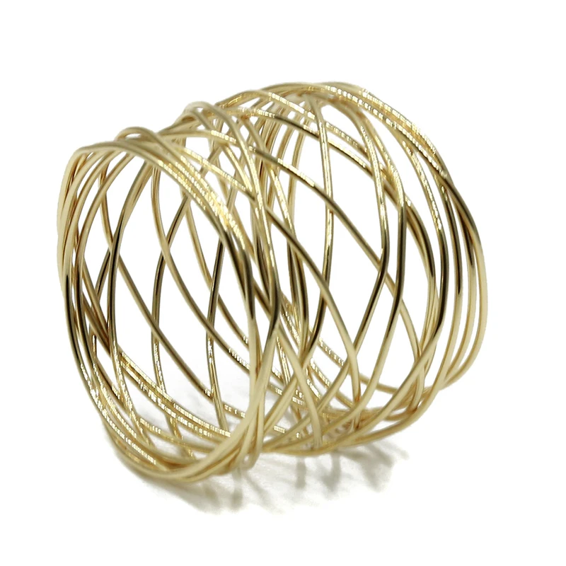 Круглое кольцо с пряжкой для салфеток Отель Свадебный Стол Пряжка пример отеля