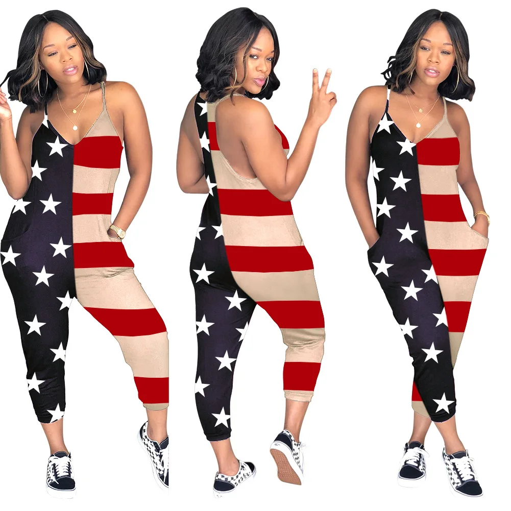 

Y175 European and American Women's Fashion Independent Station Fashion Casual Onesie