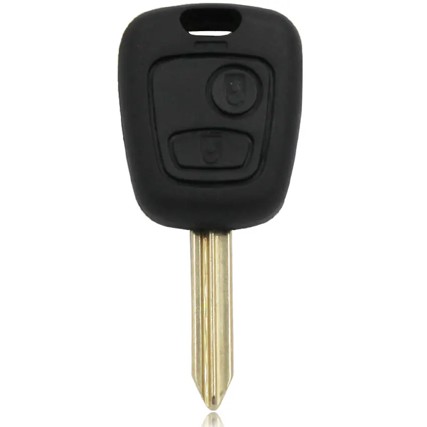 2 кнопки дистанционного ключа 433 МГц ID46 чип для Peugeot 106 206 207 306 307 Citroen C2 C3 C4 Xsara Picasso