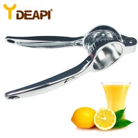ydeapi stainless steel manual lemon squeezer zinc alloy lime juicer orange juicer kitchen fresh juicer tool